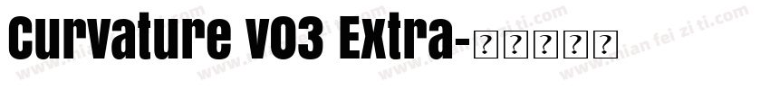 Curvature v03 Extra字体转换